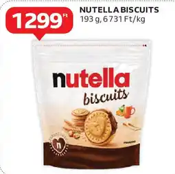 Auchan Nutella biscuits ajánlat
