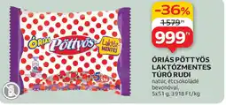 Auchan Óriás pöttyös laktózmentes túró rudi ajánlat