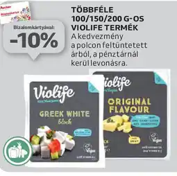 Auchan Többféle 100-200 g-os violife termék ajánlat