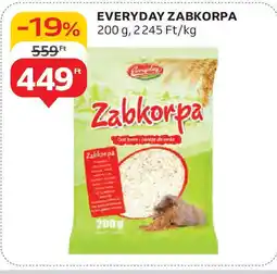 Auchan Everyday zabkorpa ajánlat