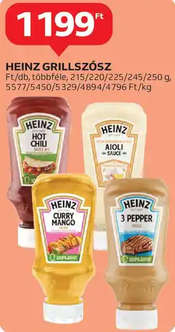 Auchan Heinz grillszósz ajánlat