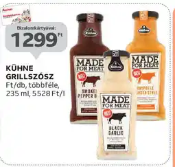 Auchan Kühne grillszósz ajánlat