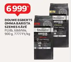 Auchan Douwe egberts omnia barista szemes kávé ajánlat