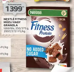 Auchan Nestlé fitness müzli vagy granola ajánlat