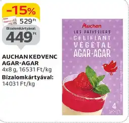 Auchan Auchan kedvenc agar-agar ajánlat