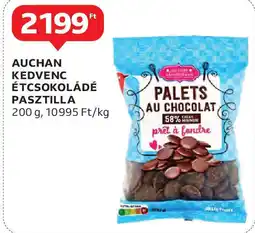 Auchan Auchan kedvenc étcsokoládé pasztilla ajánlat