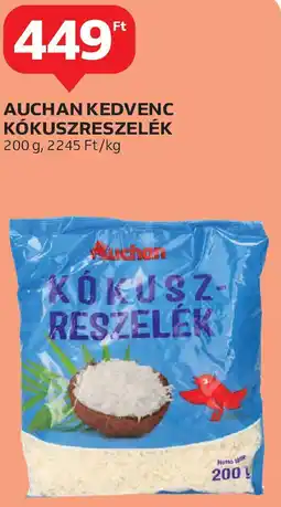 Auchan Auchan kedvenc kókuszreszelék ajánlat