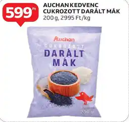Auchan Auchan kedvenc cukrozott darált mák ajánlat