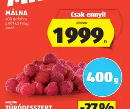 ALDI Málna ajánlat