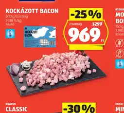 ALDI Kockázott Bacon ajánlat