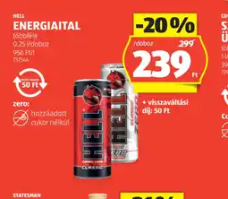 ALDI Hell Energiaital ajánlat