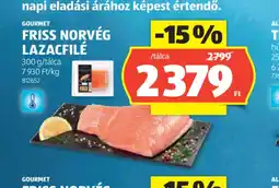 ALDI Friss Norvég Lazacfilé ajánlat