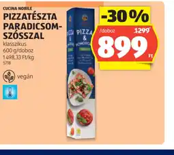 ALDI Cucina Nobile Pizzatészta Paradicsomszsszal ajánlat