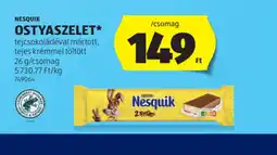 ALDI Nesquik Ostyaszelet ajánlat