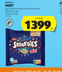 ALDI Smarties Mini ajánlat