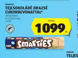 ALDI Smarties Tejcsokoládé Drazsé ajánlat