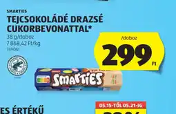 ALDI Smarties Tejcsokoládé Drazsé Cukorbevonattal ajánlat