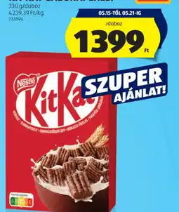 ALDI Kit Kat Gabona pehely ajánlat