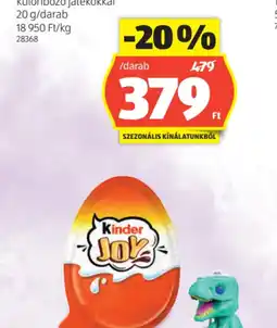 ALDI Kinder Joy Meglepetéstojás ajánlat