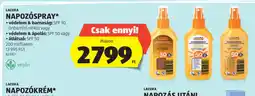 ALDI Lacura Napozspray ajánlat
