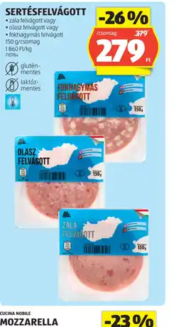 ALDI Sertésfelvágott ajánlat