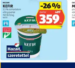 ALDI Milsani Kefir ajánlat