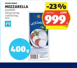 ALDI Cucina Nobile Mozzarella ajánlat
