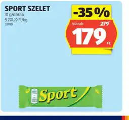 ALDI Sport szelet ajánlat