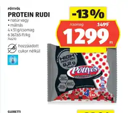 ALDI Pöttyös Protein Rudi ajánlat