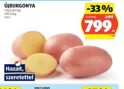 ALDI Újburgonya ajánlat