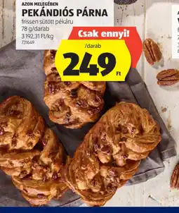 ALDI Pekándis Párna ajánlat