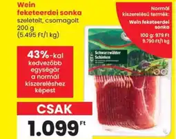 Spar Wein feketeerdei sonka ajánlat