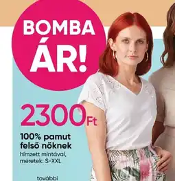 Pepco 100% pamut felső nőknek ajánlat