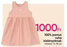 Pepco 100% pamut ruha kislányoknak ajánlat