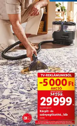 Lidl SILVERCREST® Kárpit- és szőnyegtisztító ajánlat