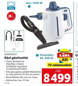 Lidl SILVERCREST® Kézi gőztisztító ajánlat