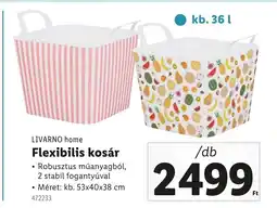 Lidl LIVARNO home Flexibilis kosár ajánlat