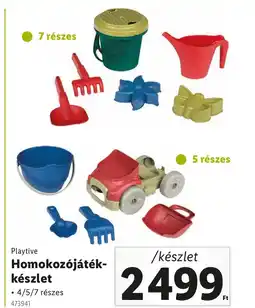 Lidl Playtive Homokozójáték- készlet ajánlat