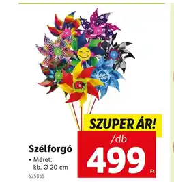 Lidl Szélforgó ajánlat