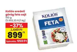 Spar Koliós eredeti görög feta sajt ajánlat