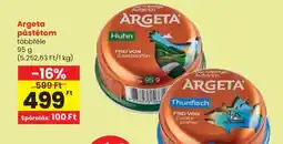 Spar Argeta pástétom ajánlat