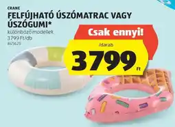 ALDI Felfújható úszómatrac vagy úszógumi ajánlat