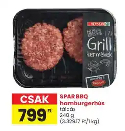 Spar SPAR BBQ hamburgerhús ajánlat