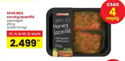 Spar SPAR BBQ norvég lazacfilé ajánlat