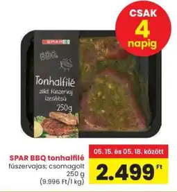 Spar SPAR BBQ tonhalfilé ajánlat