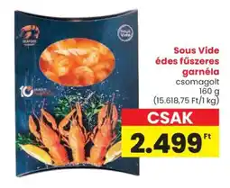 Spar Sous Vide édes fűszeres garnéla ajánlat