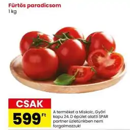 Spar Market Fürtös paradicsom ajánlat