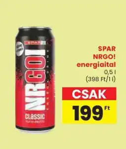 Spar SPAR NRGO! energiaital ajánlat