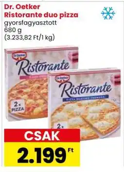 Spar Market Dr. Oetker Ristorante duo pizza ajánlat