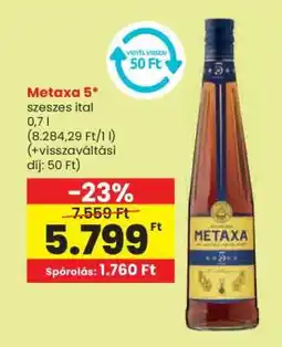 Spar Metaxa 5 ajánlat